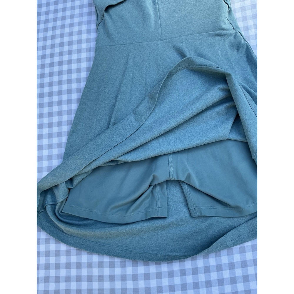 Girlfriend Collective Athletic Dress Blue Built In Shorts Tennis Women's XS - Picture 4 of 4